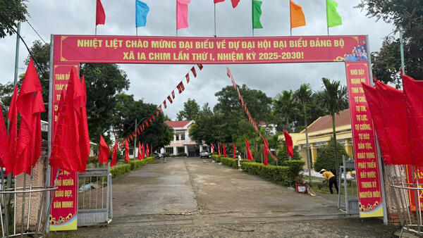 ĐẢNG BỘ XÃ IA CHIM SẴN SÀNG TỔ CHỨC ĐẠI HỘI ĐẢNG BỘ NHIỆM KỲ 2025-2030